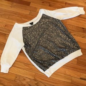 Sparkly sweat shirt